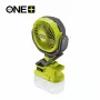 RYOBI ONE+ ventilatore a pinza a batteria 18V (solo utensile) - 280 CFM, rotazione a 360°