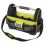 RYOBI cassetta porta attrezzi aperta, grande, verde/nero, con tracolla