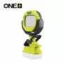 RYOBI RLCL18-0 18V ONE+ lampada da lavoro LED a pinza a batteria - Solo apparecchio