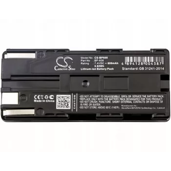 CAMERON SINO batteria ricaricabile di ricambio BP-608 BP-608A per Canon DM-MV1 DM-MV10 MV20 ES65