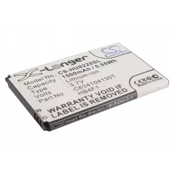 CAMERON SINO batteria ricaricabile di ricambio BL161 HB4F1 HWBAF1 BLT005 per Huawei U8230 Lenovo A1 (CS-HU8220SL) - 1500mAh 3,7V Li-Ion