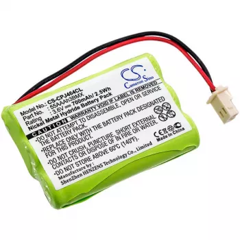 CAMERON SINO batteria ricaricabile di ricambio per telefoni cordless, 3,6V 600mAh Ni-MH (CS-CPJ464CL)