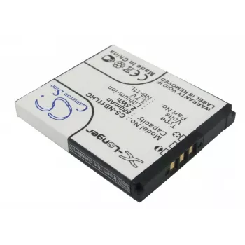 Cameron Sino NB-11L / NB-11LH batteria ricaricabile di ricambio per Canon PowerShot ELPH, A, SX serie - 800mAh 3,7V Li-Ion (nero)