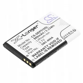 CAMERON SINO batteria tipo Qilive 886337 Doro DBC-800A Hagenuk F100 Simvalley CS-DEP510SL