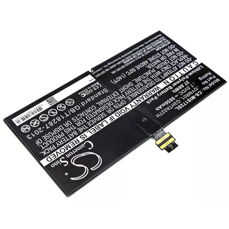 CAMERON SINO batteria tipo DYNR01 G3HTA027H per Microsoft Surface Pro 4 1724 / CS-MIS172SL