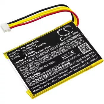 CAMERON SINO batteria sostitutiva MLP284154 per JBL Go 2 (CS-JMG200SL)