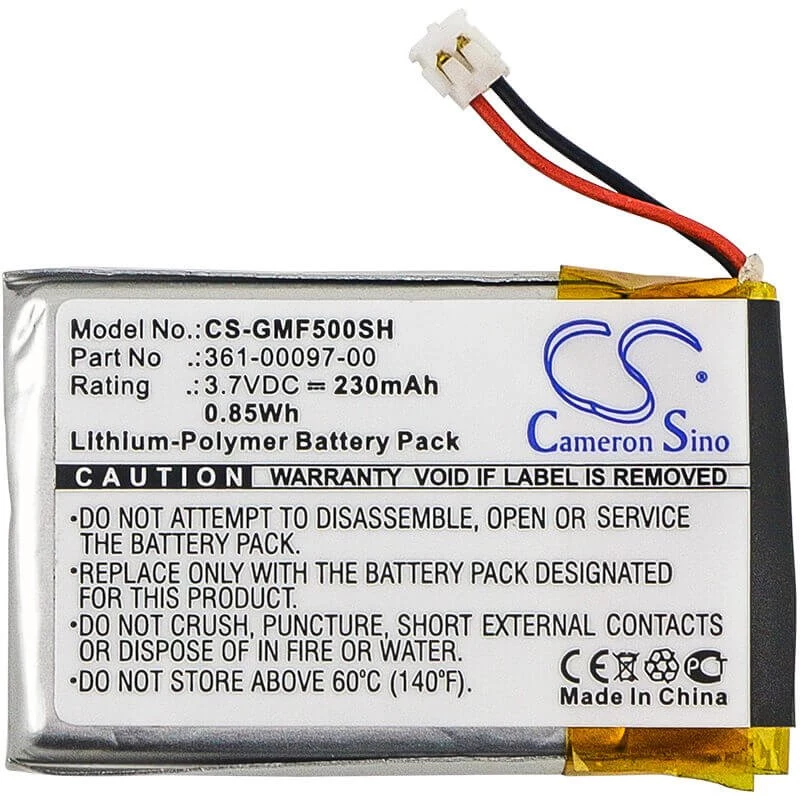 Cameron Sino batteria tipo 361-00097-00 per Garmin Fenix 5, Approach S60, Forerunner 935 - CS-GMF500SH
