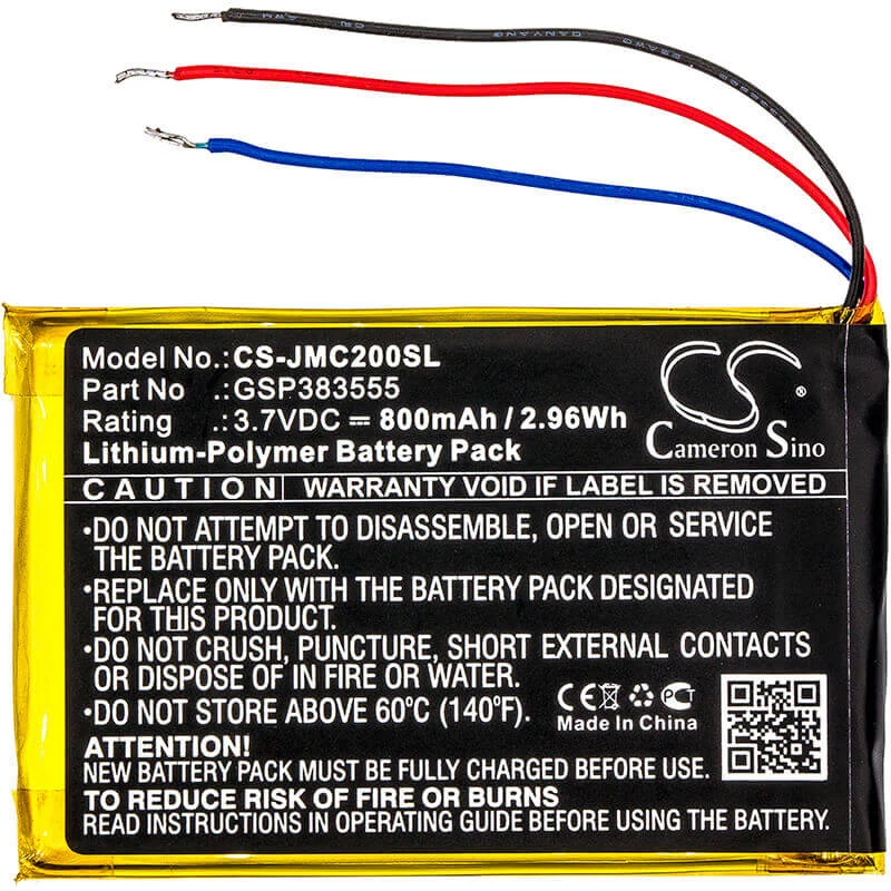 Cameron Sino GSP383555 Batteria per JBL Clip 2