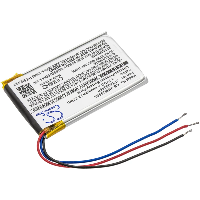 Cameron Sino batteria sostitutiva FT403048P per JBL Micro 2, Micro II, Clip, Clip+
