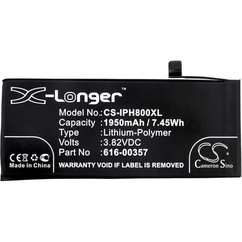 CAMERON SINO batteria sostitutiva per Apple iPhone 8 (tipo 616-00357, 616-00358) - 2200mAh, Li-Po, CS-IPH800XL