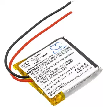 Batteria ricaricabile Cameron Sino tipo P062831 per JBL Synchros S400BT / Tune 600BT / Tune 500BT / CS-JBE400SL