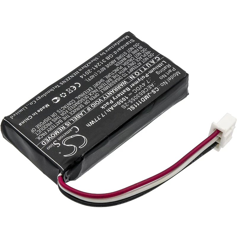Batteria ricaricabile Cameron Sino tipo AEC653055-2S per JBL Flip / Flip 1 / CS-JMD111SL