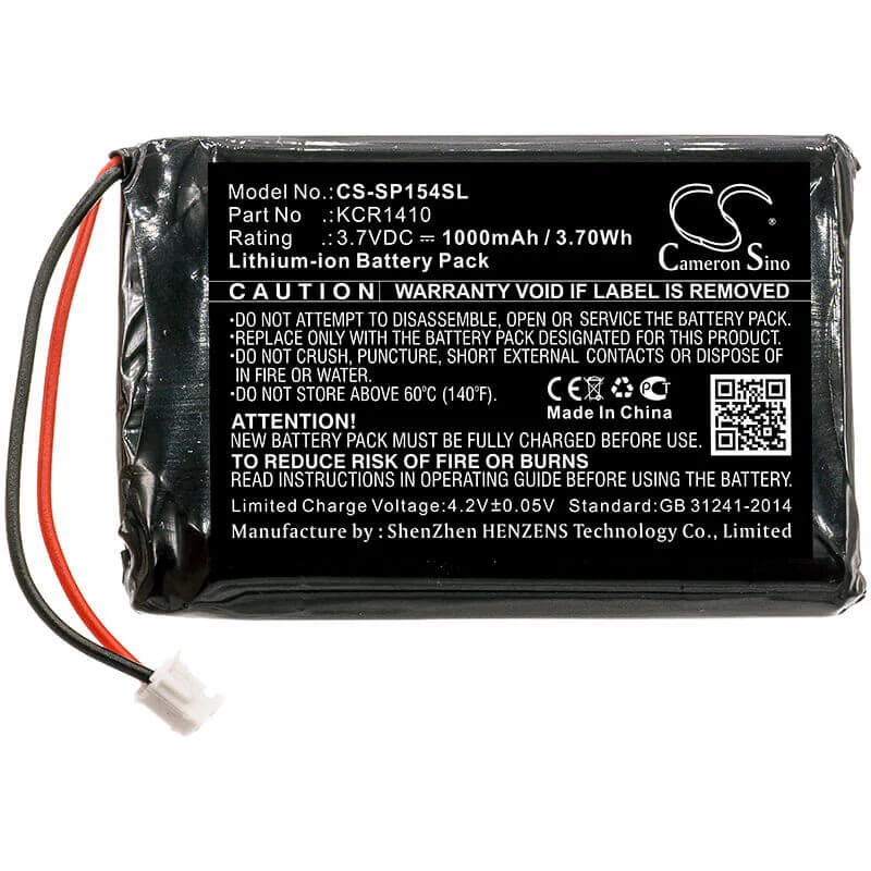 Batteria ricaricabile CAMERON SINO tipo KCR1410 per Sony PS4 DualShock 4 V2 Controller / CS-SP154SL