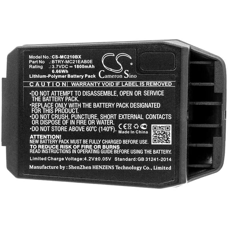 Batteria ricaricabile Cameron Sino tipo 82-105612-01 per Motorola MC21 MC2100 MC2180 / CS-MC210BX