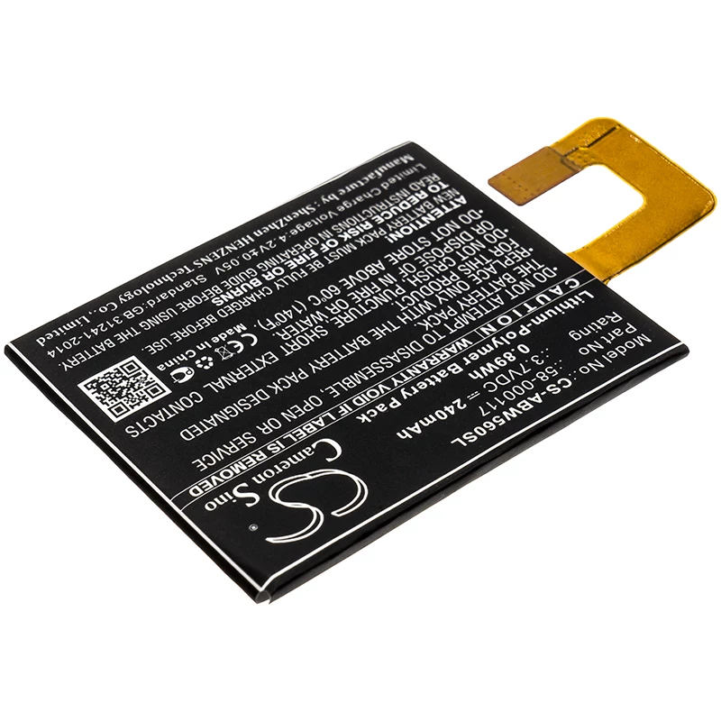 Batteria ricaricabile Cameron Sino tipo 58-000117 per Amazon Kindle Oasis KO1 1 2 3 / CS-ABW560SL
