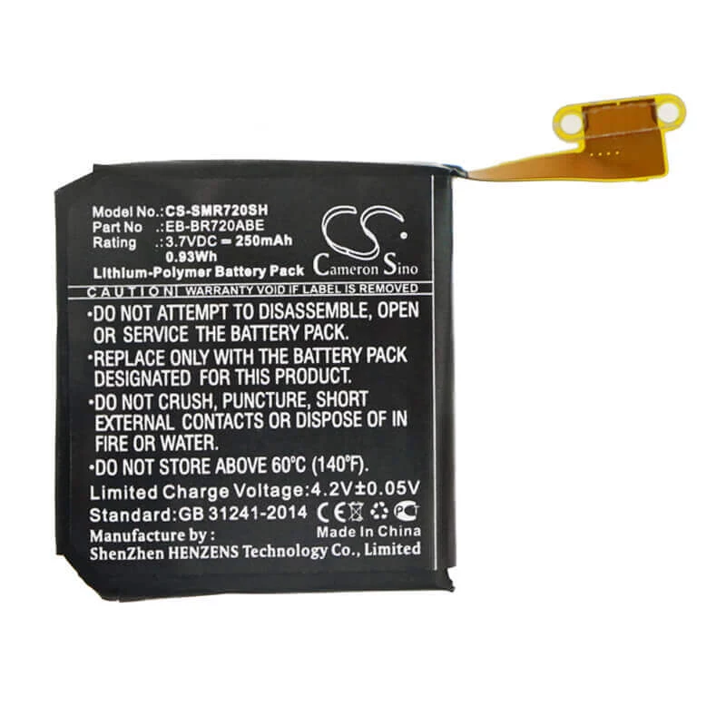 Batteria ricaricabile Cameron Sino EB-BR720ABE per Samsung Gear S2 Classic SM-R720 SM-R732