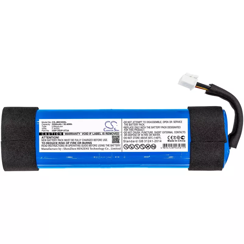 Batteria ricaricabile Cameron Sino tipo GSP-2S2P-XT3A per JBL Xtreme 3 / CS-JMX300SL