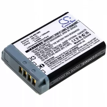 Batteria ricaricabile di ricambio CAMERON SINO NB-13L per Canon PowerShot G5 X, G7 X, G9 X, SX620 HS, SX720 HS, SX730 HS, SX740 HS (1250mAh, 3,6V, Li-Ion)