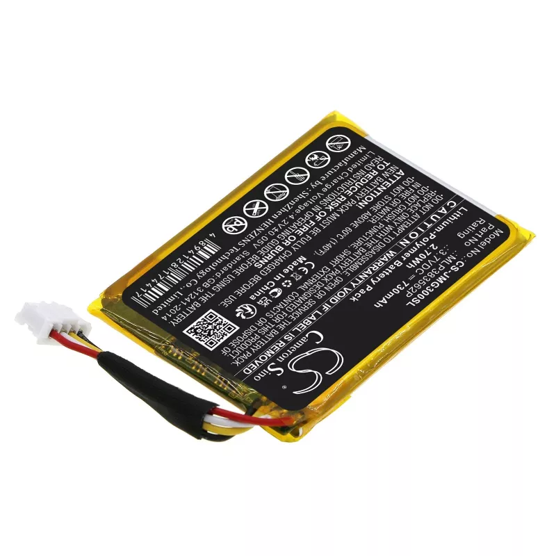 Cameron Sino MLP383562P Batteria per JBL Go 3