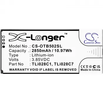 Cameron Sino batteria ricaricabile di ricambio TLi028C1 TLi028C7 per Alcatel 1B 2020 OT-5002 OT-5002A AT&T CS-OTB502SL
