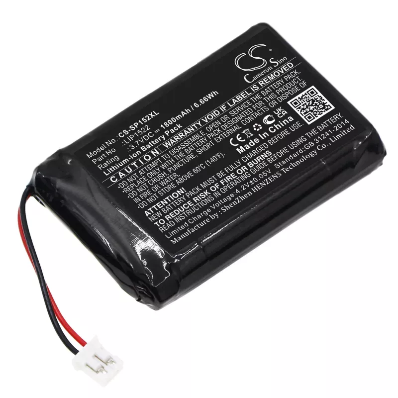 Cameron Sino batteria ricaricabile di ricambio per Sony PlayStation 4 DualShock 4 Controller (2000mAh, Li-Po) - CS-SP152XL