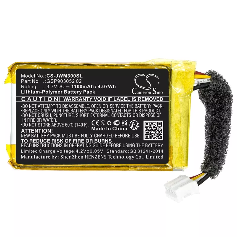 Cameron Sino GSP903052 02 batteria ricaricabile per JBL Wind 3/3S