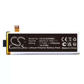 Cameron Sino batteria ricaricabile tipo BHX212-1300-7.7 per DJI Osmo Pocket 3 / CS-DJS300MC
