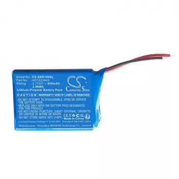 Cameron Sino CS-SKR100SL batteria ricaricabile di ricambio per Skullcandy 2XL Ringer Soundmine X7rgfz-842 (1000mAh, 3,7V, Li-Po)