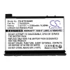 CAMERON SINO batteria ricaricabile tipo CINSBBMA per Insta360 X4 / ONE X4 / CS-NTX364MC