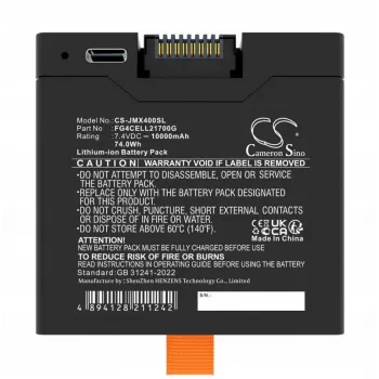 Batteria ricaricabile di ricambio CAMERON SINO 14,4V 6000mAh per JBL Partybox Club 120, Stage 320, Xtreme 4 (CS-JMX400SL)
