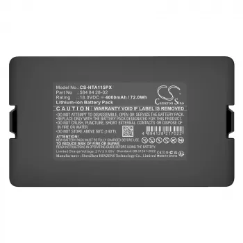 Batteria ricaricabile CAMERON SINO Type 584 84 28-02 584 85 28-03 per Husqvarna Gardena Flymo / Cs-hta115px