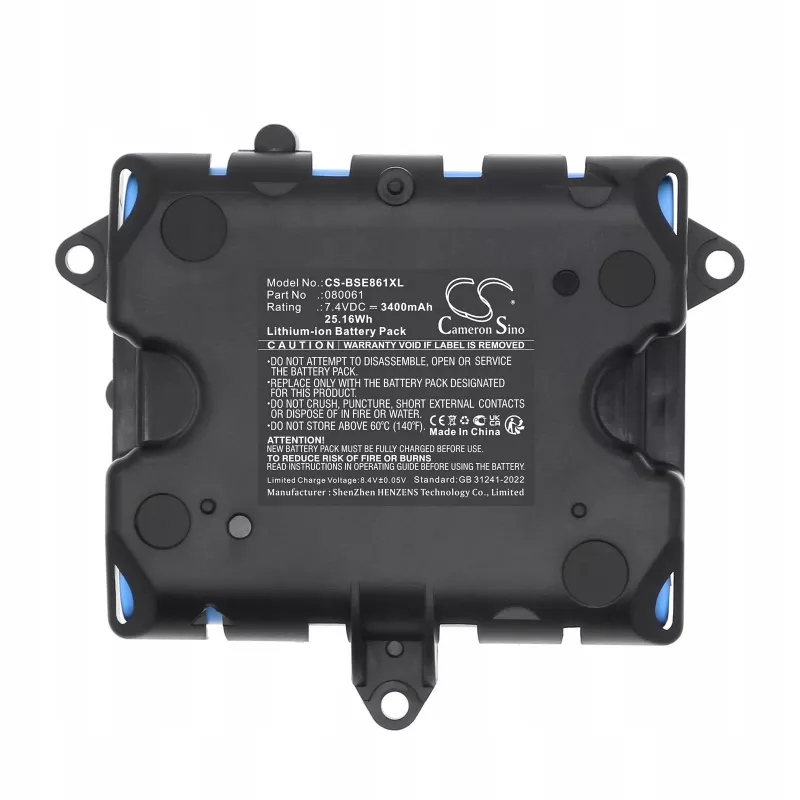 Batteria ricaricabile Cameron Sino Type 080061 080065 829049-0210 per Bose Soundlink Revolve+ 2 / CS-BSE861XL