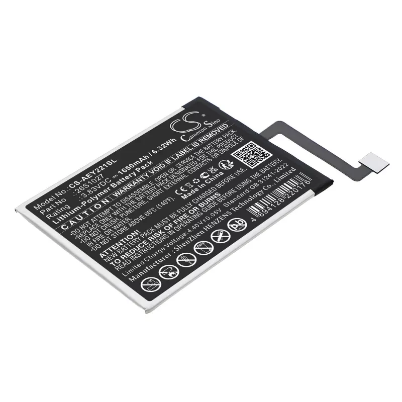 CAMERON SINO batteria tipo 26S1027 A 58-000426 per Amazon Kindle Paperwhite 11ª gen. / CS-AEY221SL