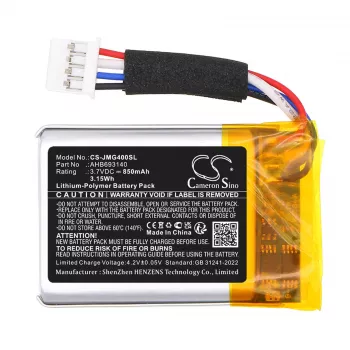 Batteria ricaricabile di ricambio CAMERON SINO AHB693140 per JBL Go 4 / GO4 - 730mAh 3,7V Li-Po (CS-JMG400SL)