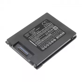 Batteria ricaricabile di ricambio CAMERON SINO per Zebra TC22/TC27 (BT-000473, BTRY-TC2L-2XMAXX-01) - capacità estesa 6100mAh - nero