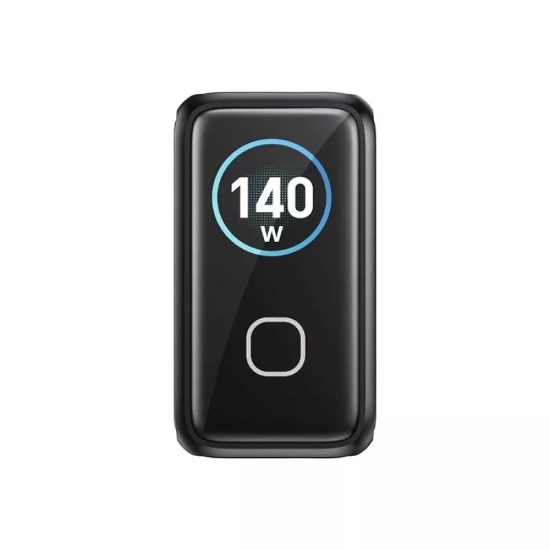 UNITEK Caricabatterie GaN con display 140W 3xUSB-C 1xUSB-A PD3.0 QC4.0 nero