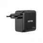 UNITEK Caricabatterie GaN con display 140W 3xUSB-C 1xUSB-A PD3.0 QC4.0 nero