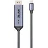 UNITEK Cavo USB-C a DisplayPort bidirezionale 16K 80Gbps HDR 1,8m