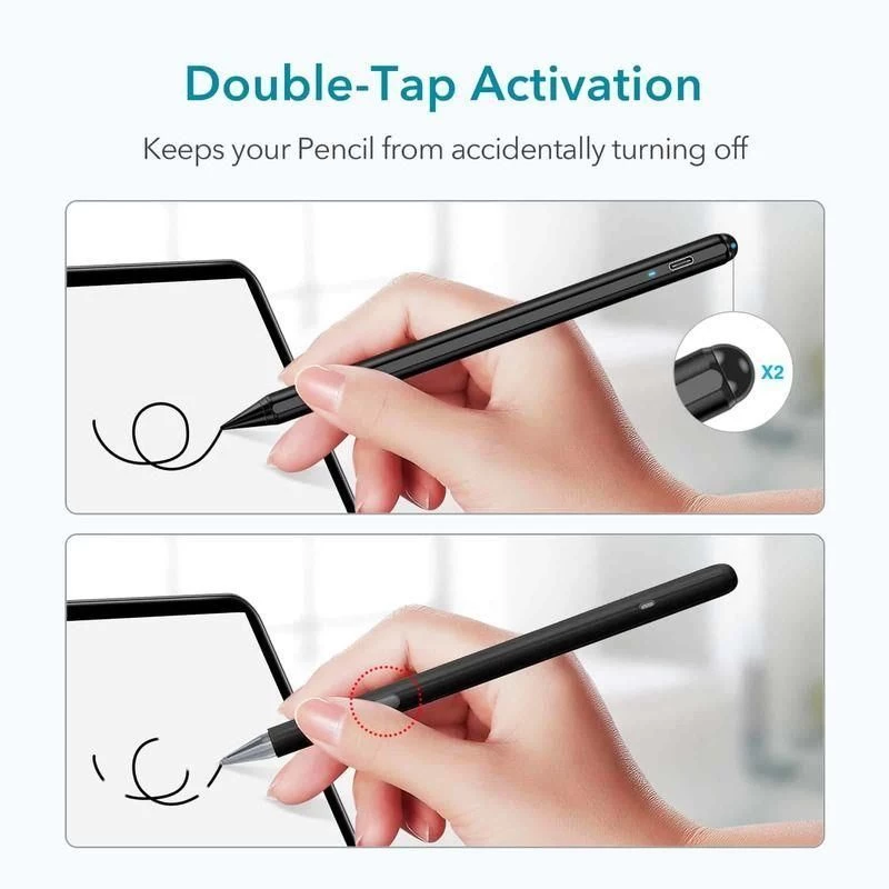 ESR Digital+ Penna stylus magnetica per iPad, bianco