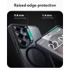 ESR Classic Hybrid Case compatibile MagSafe per Samsung Galaxy S26 Ultra, Clear/Black