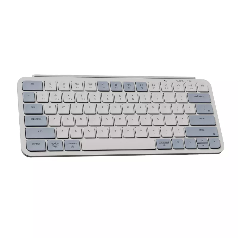 Keychron B1 Pro tastiera meccanica wireless ultra-slim bianco-blu