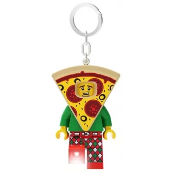LEGO LGL-KE176 portachiavi fetta di pizza con luce LED