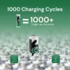 Uniross batterie ricaricabili Ni-MH AA / HR06 2500mAh, 2 pz.