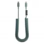 Native Union Pop Cable USB-C a USB-C 2,4 m 60W Slate Green