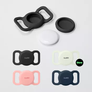 PICOM Laut Pet Tag - custodia protettiva per AirTag (nero)