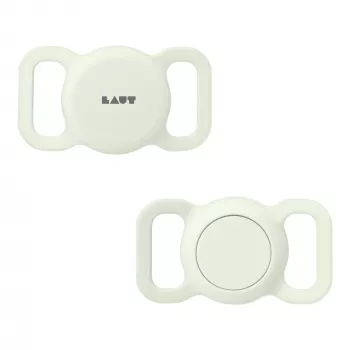 Laut Pet Tag Custodia protettiva per AirTag, Green Glow