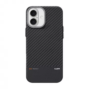 Laut Kev Protect Case per iPhone 16 compatibile MagSafe (nero)