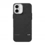 Laut Kev Protect Case per iPhone 16 compatibile MagSafe (nero)