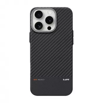 Laut Kev Protect Case per iPhone 16 Pro Max, compatibile MagSafe, nero