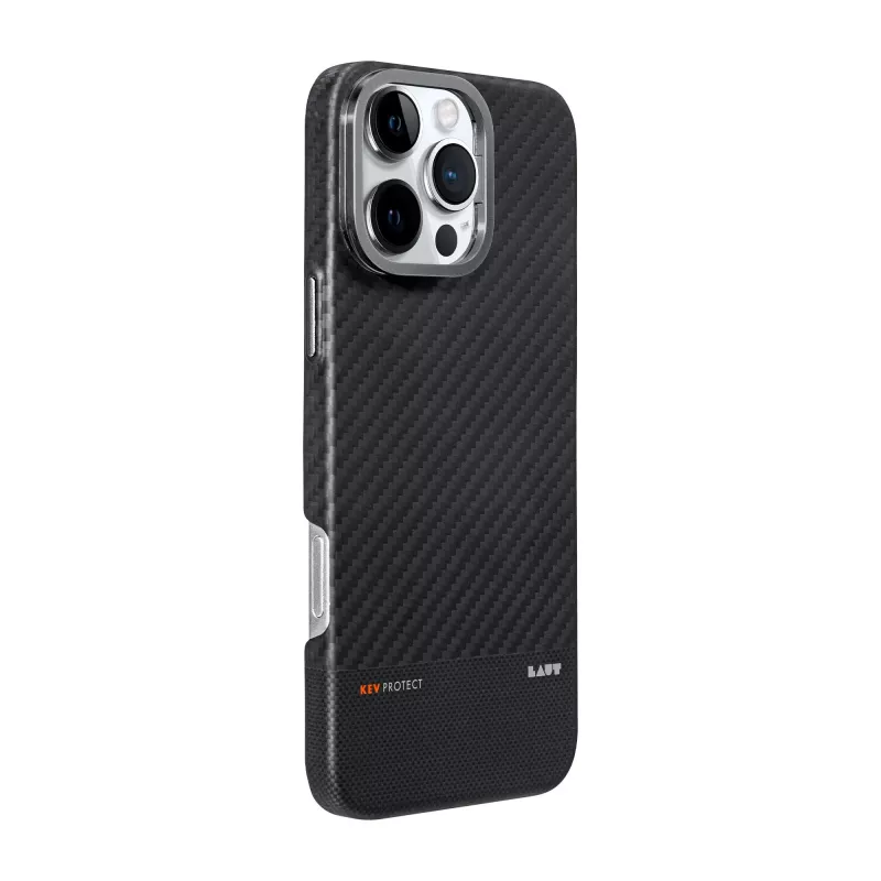Laut Kev Protect Case per iPhone 16 Pro Max, compatibile MagSafe, nero